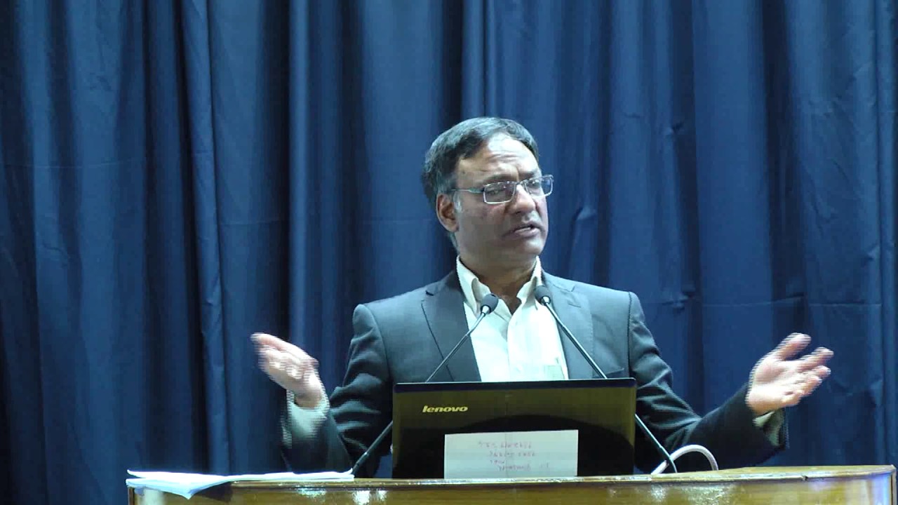 Prof. Ashutosh Sharma, Secretary, DST speech on DST perspective on S&T