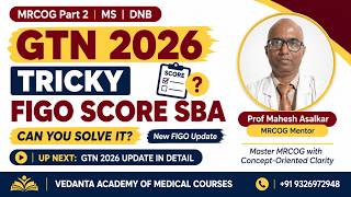 GTN 2026 Update: FIGO Risk Score SBA/EMQ | High Yield MRCOG Part 2, MS & DNB GTN 2026 Update: FIGO Risk Score SBA/EMQ | High Yield MRCOG Part 2, MS & DNB