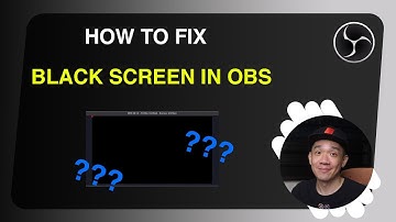 How to Fix Black Screen (Video Capture Device) on OBS 2024