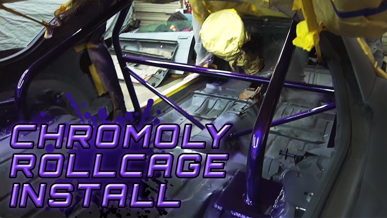 How to weld and install a Chromoly Rollcage YouTube