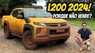 Avaliação Mitsubishi L200 Triton 2024 - MELHOR que S10, Hilux, Ranger e Amarok? Aguenta o tranco!