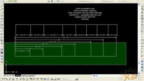 AutoCAD Urdu Tutorials | Dimension tool bar