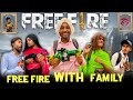 Free fire with family  bangla funny  omor on fire  its omor 