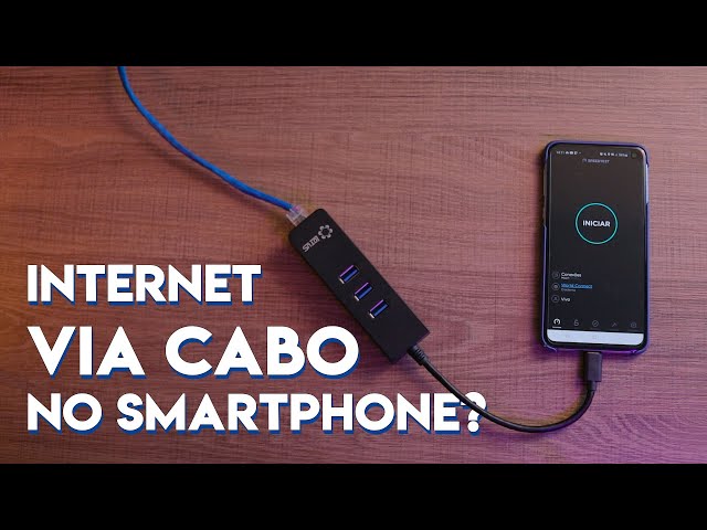 Smartphone conectado via CABO na INTERNET? Dicas para smartphones - YouTube