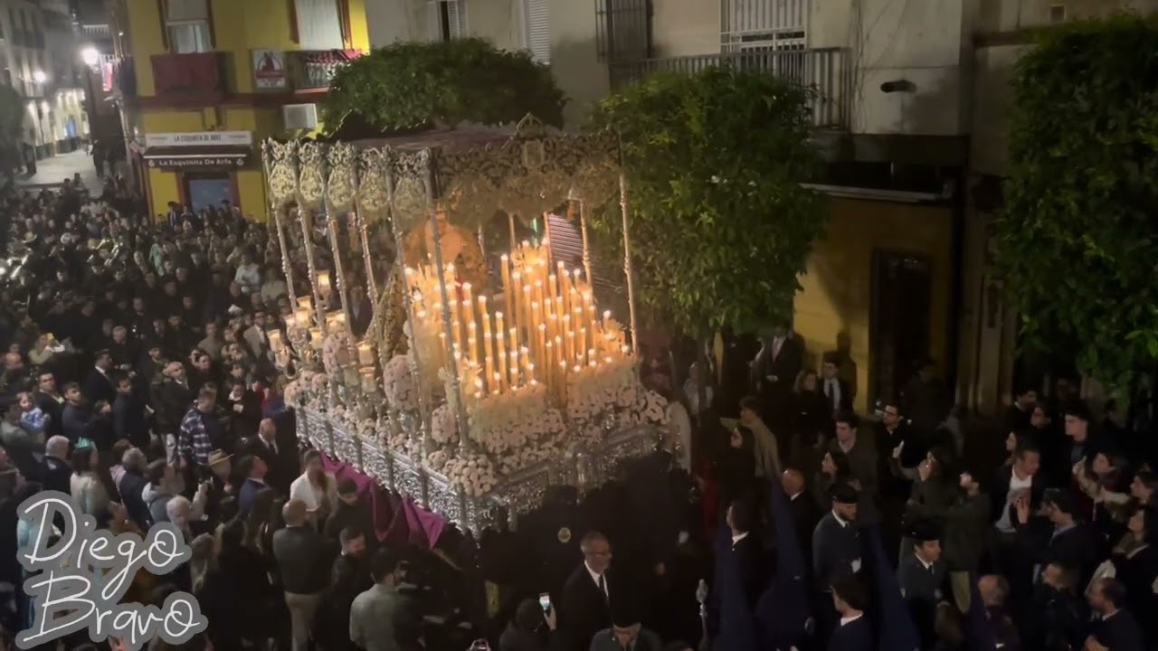 Virgen de la Caridad en su Soledad (El Baratillo). Arfe. Miércoles Santo. Semana Santa Sevilla 2025