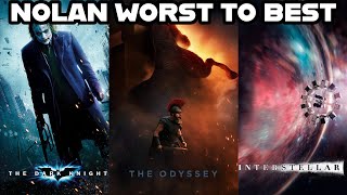 Ranking All 13 Christopher Nolan Movies From Worst To Best