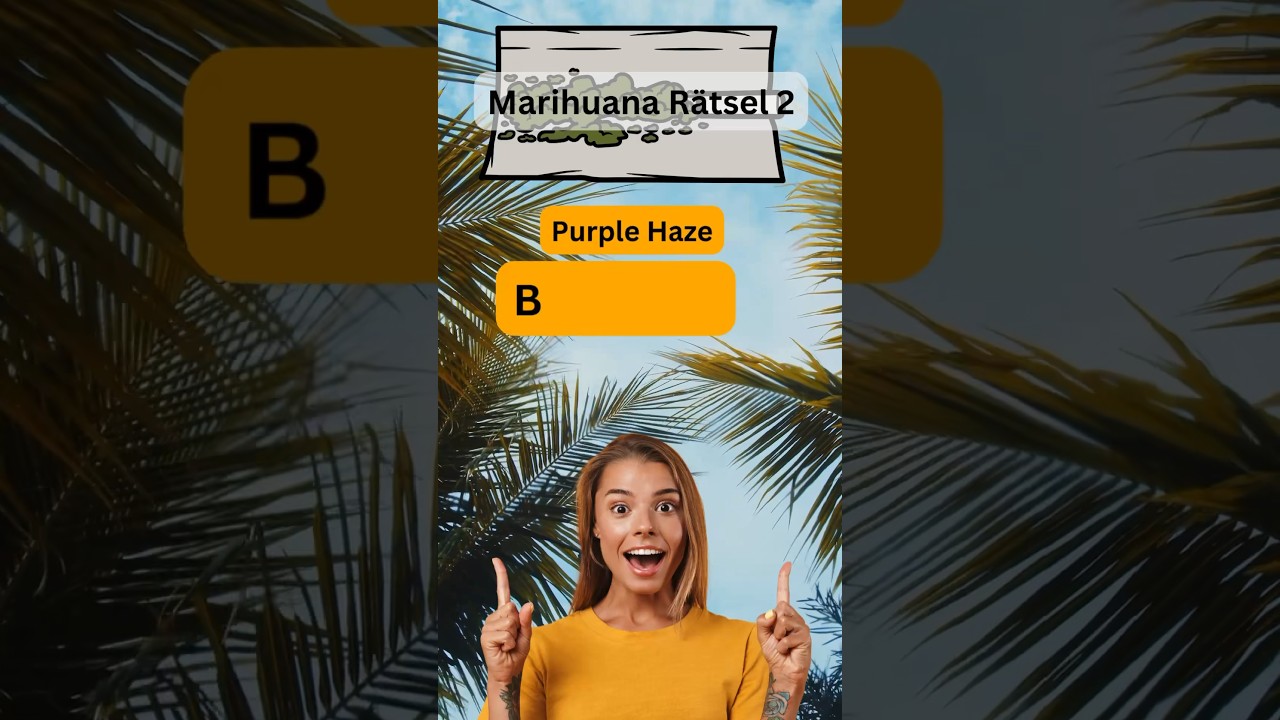 #MarihuanaRätsel