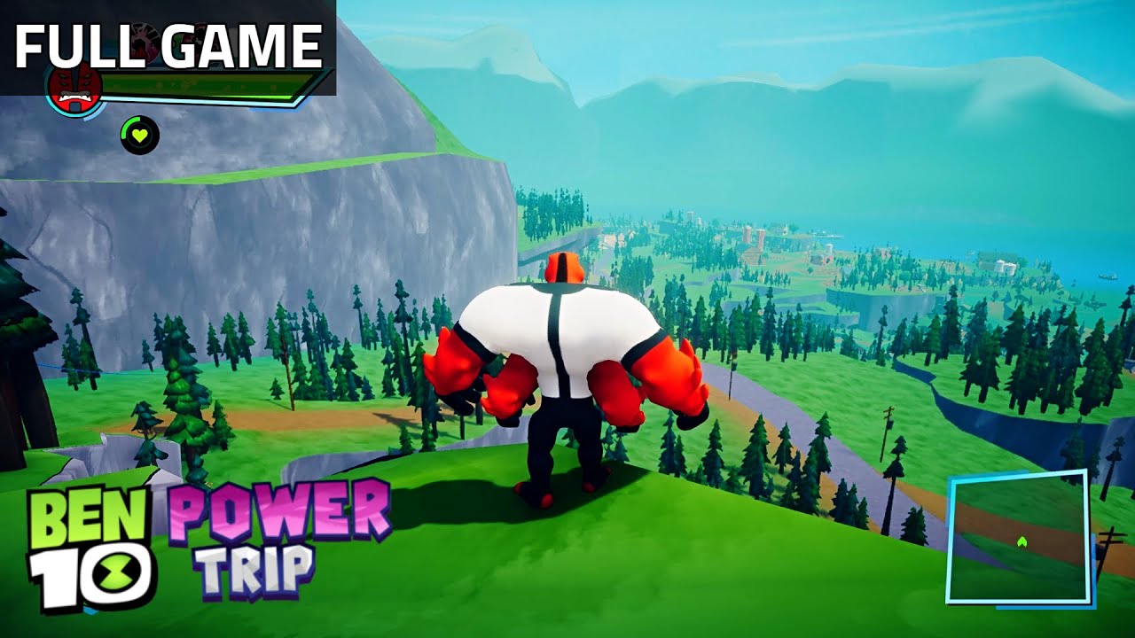Ben 10 Power Trip FULL Game Walkthrough - All Missions (Open World Ben ...