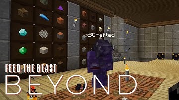 FTB Beyond w/ xB - BEST AE2 SYSTEM EVER [E16] (Modded Minecraft)
