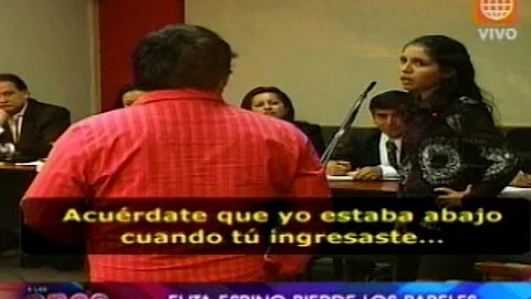 'Elita' Espino pierde los papeles en el careo con ...