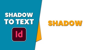 How to add shadow to text in InDesign 2022