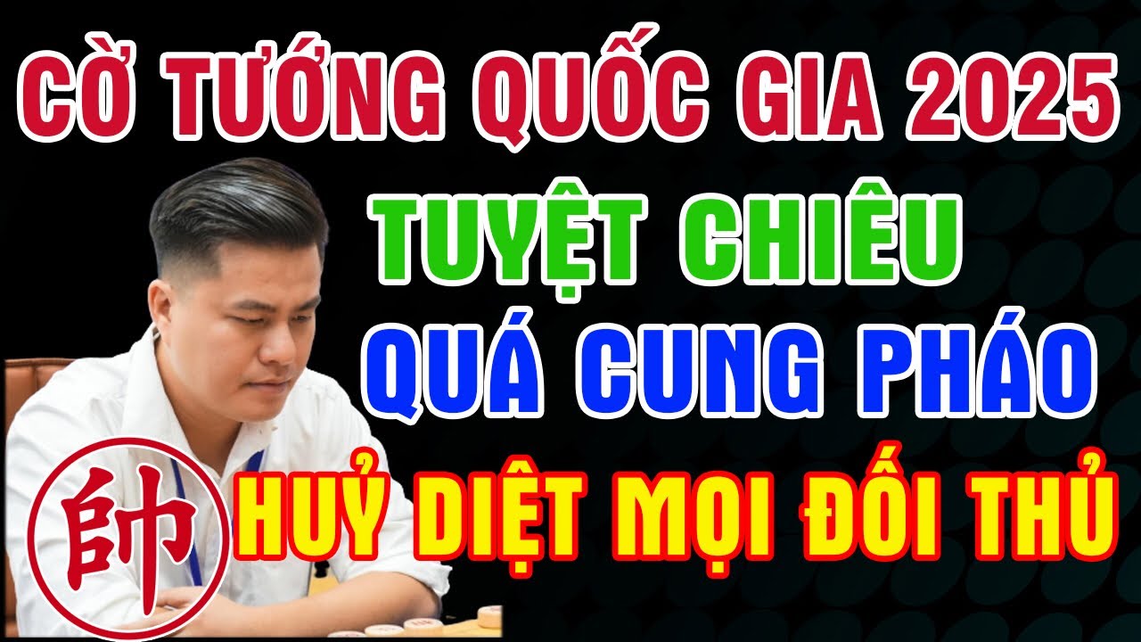 Giải cờ tướng quốc gia 2025, Lại Lý Huynh dùng tuyệt chiêu quá cung pháo hủy diệt mọi đối thủ