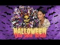 Dollar Tree Halloween Deco Mesh Wreath 2023 | Craft with Me | Crafting with Janine