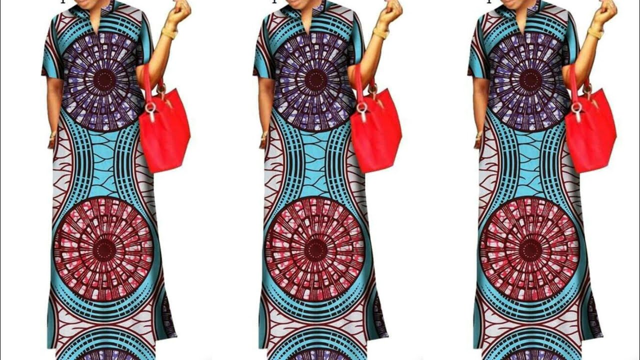 Ankara Fish-style For chics /maxi gown /women style /fashion