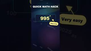 Quick Mental Math Hack #shorts #mathhack #mentalmath