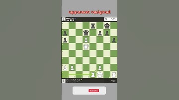 Opponent resigned !! chess match highlight / 06 Dec 2023       #short  #chess  #chessgame  #chesscom