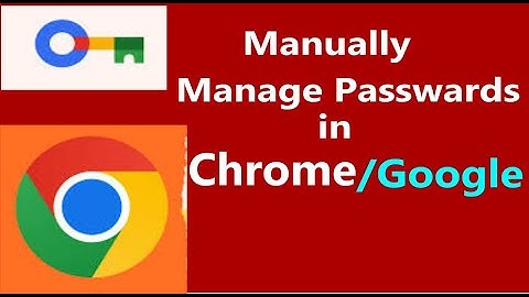 Password management  in Google Password Manager