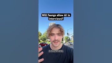 Will faangs allow AI in interviews? #tech #dev #faang #newgrad #cs
