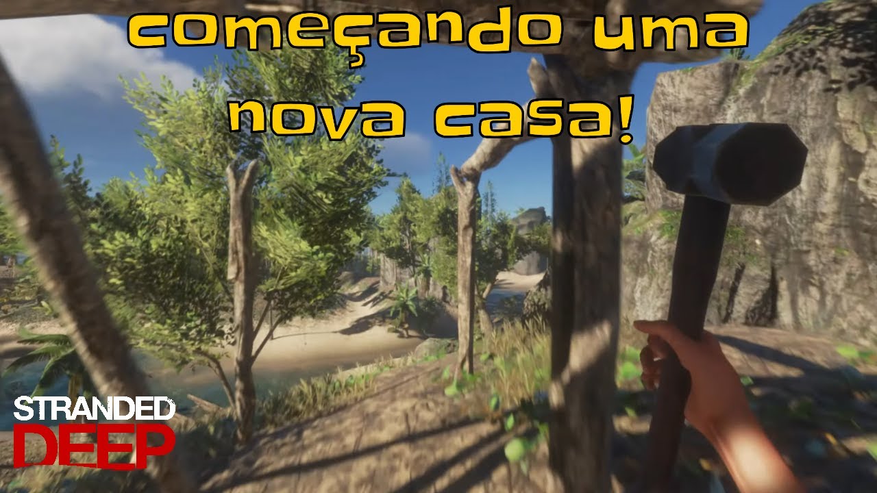 Colonizando a ilha cheia de mato -Stranded Deep- Perdida na ilha parte 16