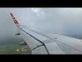 AirAsia A320NEO 9M-RAP K. Kinabalu to Sandakan Take off + Landing