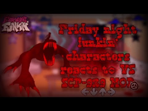 Friday night funkin' characters reacts to VS SCP 939 - Gacha Club