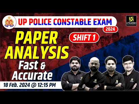 UP Police Constable Exam 2024 Paper Solution 