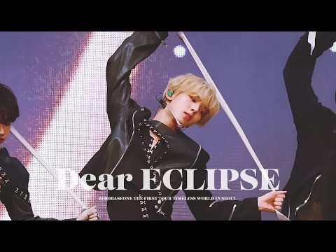 [240921/240922] 제로베이스원 한유진 [TIMELESS WORLD] Dear ECLIPSE/ZEROBASEONE HANYUJIN FOCUS 4K CAM