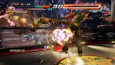 Some more LingTings Gameplay #Tekken7 #lingxiaoyu #laracroft