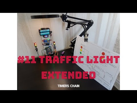#11 | TRAFFIC LIGHT EXTENDED | STM32 TIMERS CHAIN