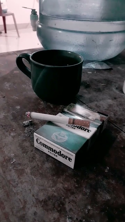 Segelas kopi sebatang rokok segudang kenangan....