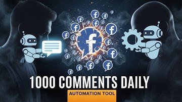 Automatically Comment on 1000 Posts in Facebook Groups Daily