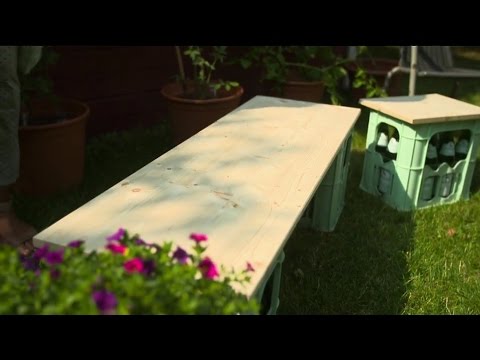 Lifehack: möbel aus getränkekisten bauen youtube
