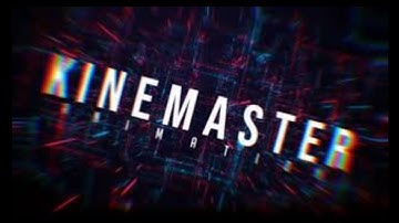 How to make Cinematic Text Animation in kinemaster in Hindi