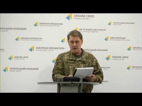 Полковник Олександр Мотузяник, речник Міністерства оборони України з питань АТО. УКМЦ, 29.01.2017