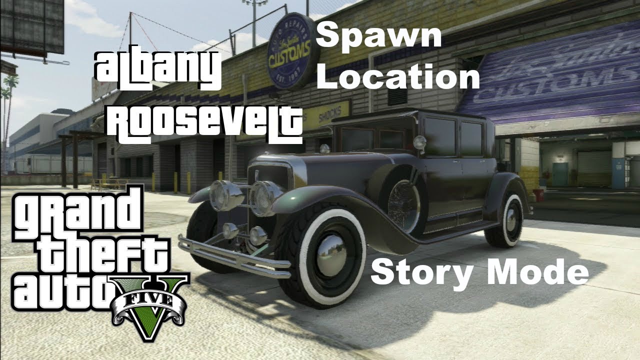 Where To Find The Roosevelt Gta V Story Mode YouTube