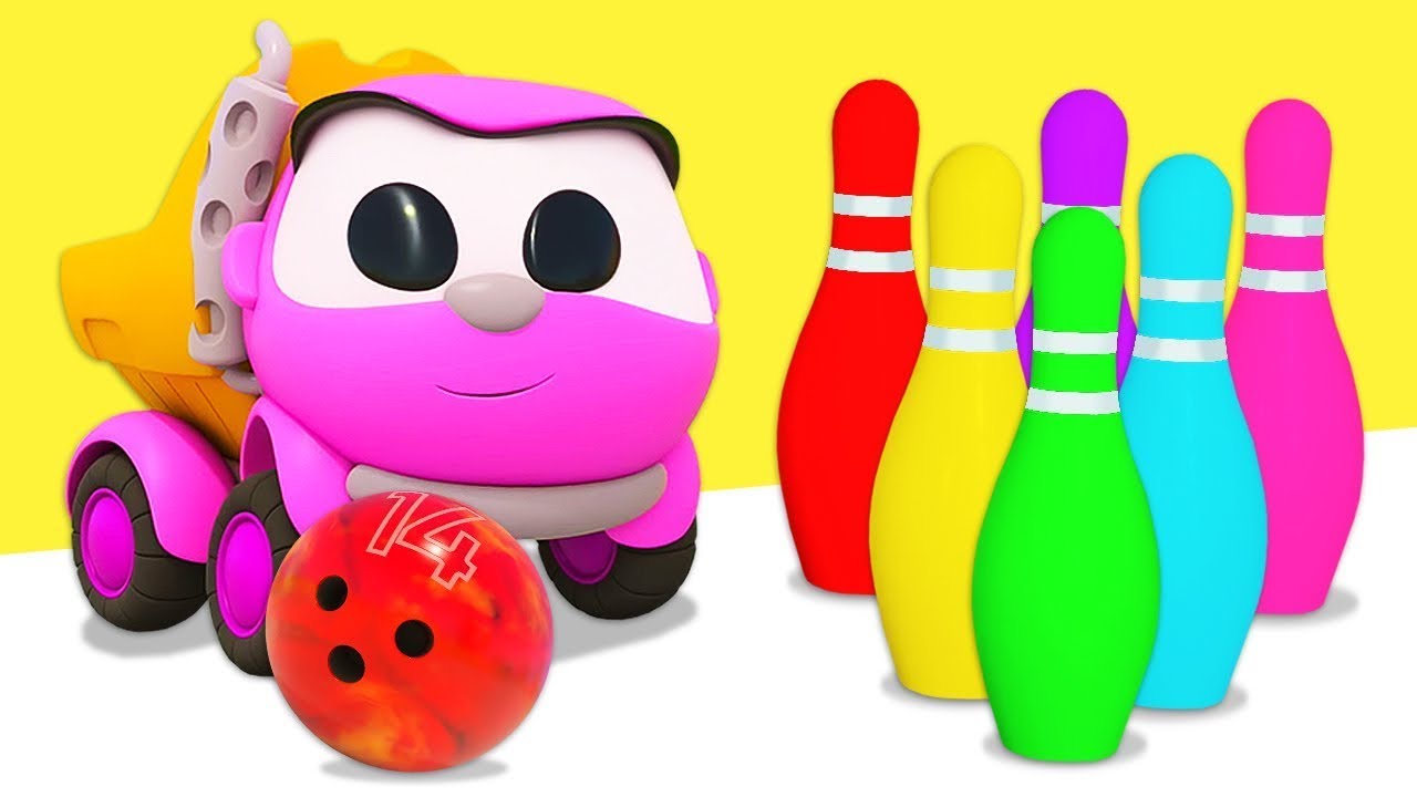 Lea ve Arkadaşları Bowling Salonunda! 🎳 Robotlarla Eğlenceli Oyun ve Dondurma Kamyonu 🍦