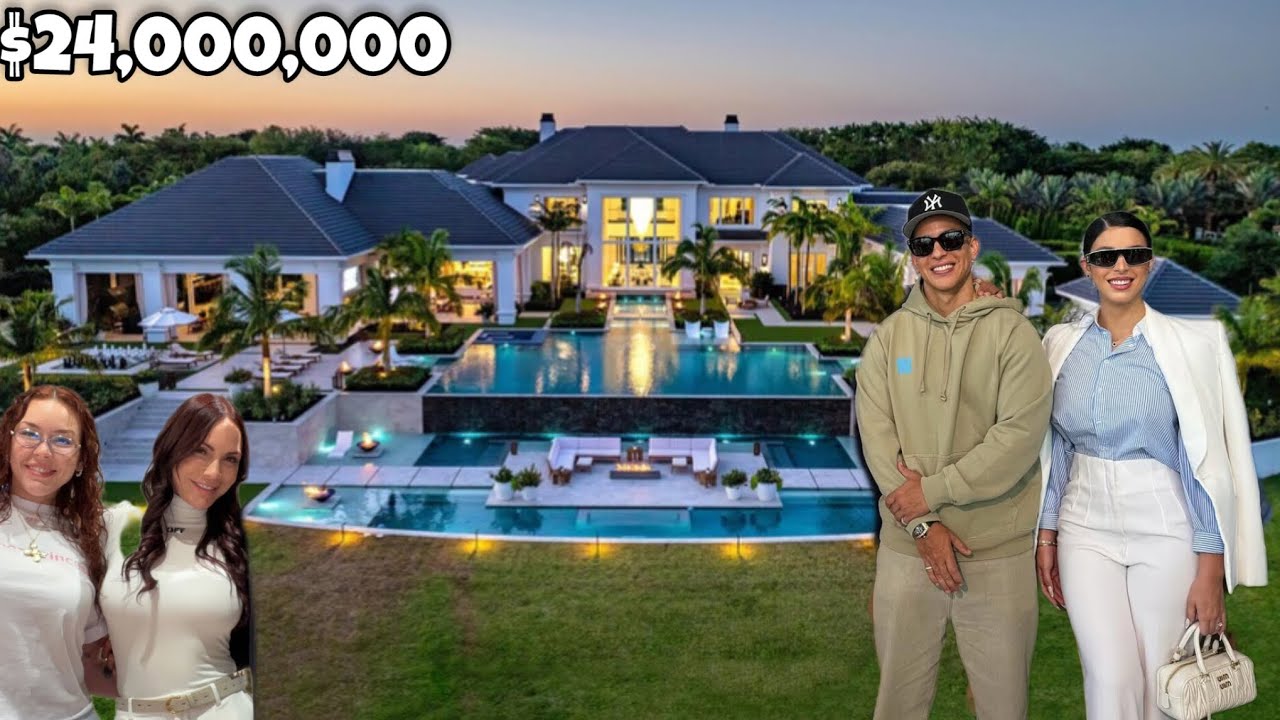 Daddy Yankee Shows Off the House He Just Bought to Move In With His New Partner Valued at $24 Mil... - YouTube