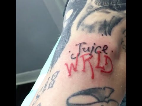 Halsey shows off new tattoo dedicated to late rapper Juice Wrld