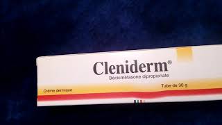 كريم cleniderm ، لعلاج جميع المشاكل الجلدية ، محاربة جفاف البشرة ، تقشر الجلد الحكةالتهيج