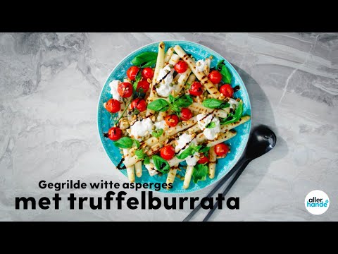 Video: Asperges Met Burrata En Prosciutto