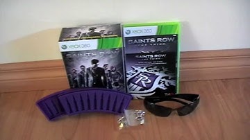 Saints Row: The Third - Smooth Criminal Edition Unboxing
