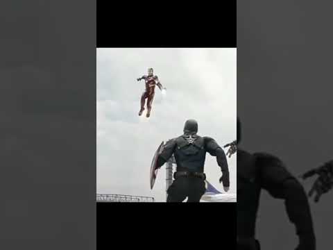 Iron man vs captain america edit #marvel #hollywood #ytshorts