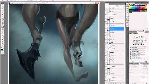 Paint an animated character in Photoshop, part 3