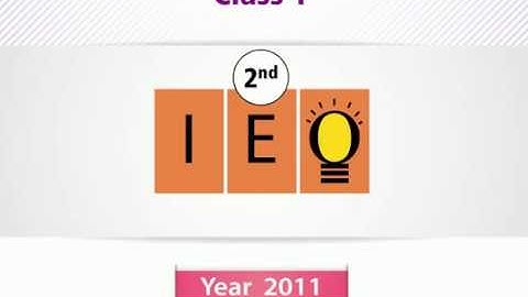 IEO Class 1 l Question Paper 2011 2nd(Question 01- 21) Part 1