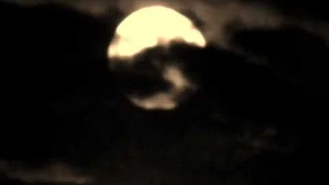 staring moon