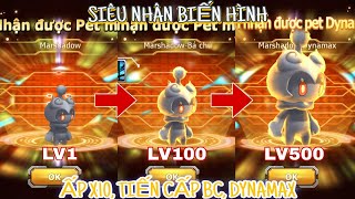 Poke đại chiến - Tổng hợp combo ấp x10 Marshadow, tiến cấp bá chủ, dynamax trong một clip...