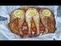РЕЦЕПТ САМОЙ ВКУСНОЙ РЫБЫ В ДУХОВКЕ. ЗАПЕЧЁННАЯ КРАСНАЯ РЫБА.