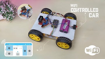 How To Make a WiFi-Controlled RC Car with NodeMCU & L298N Motor Driver | Step By Step