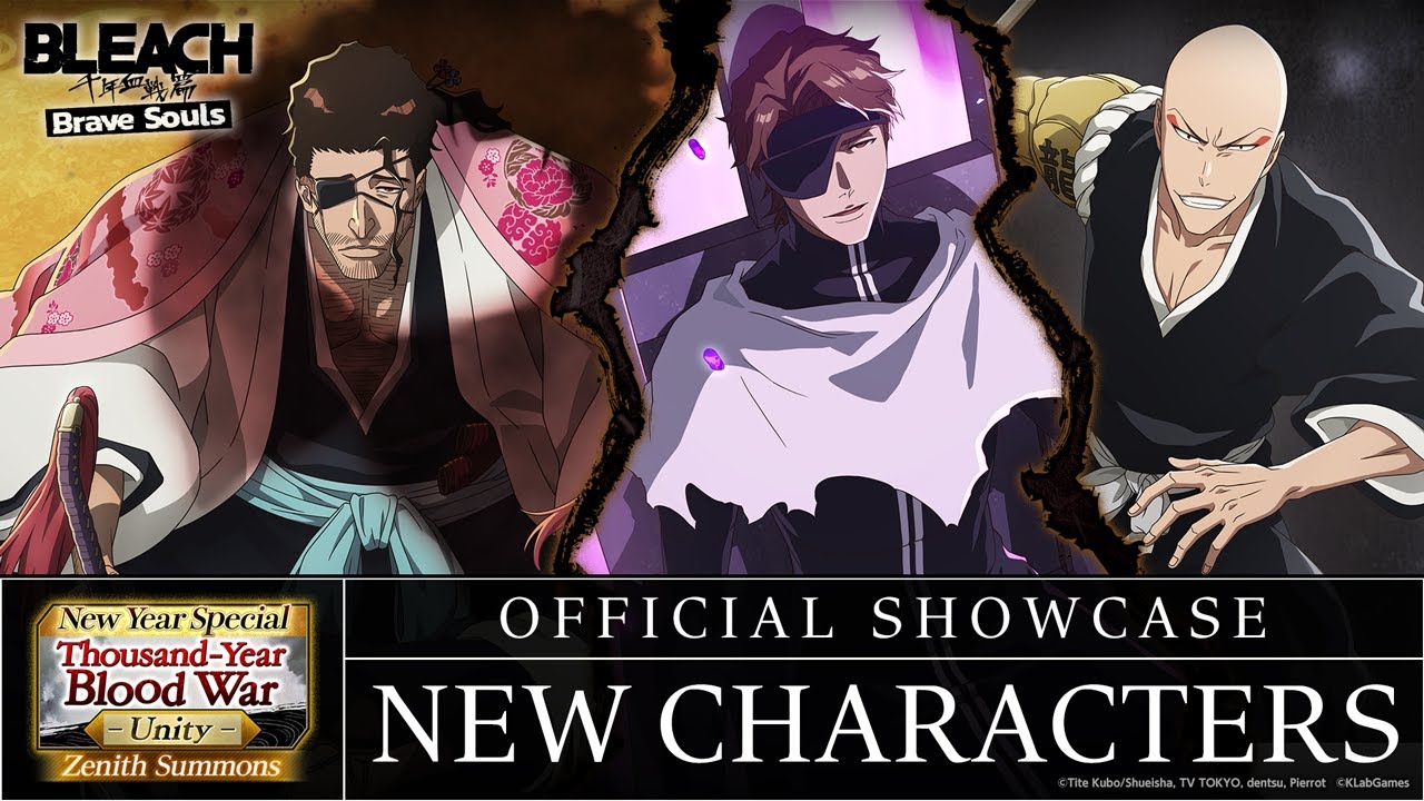 Shunsui, Aizen, Ikkaku【New Year Special - Thousand-Year Blood War Zenith Summons: Unity】
