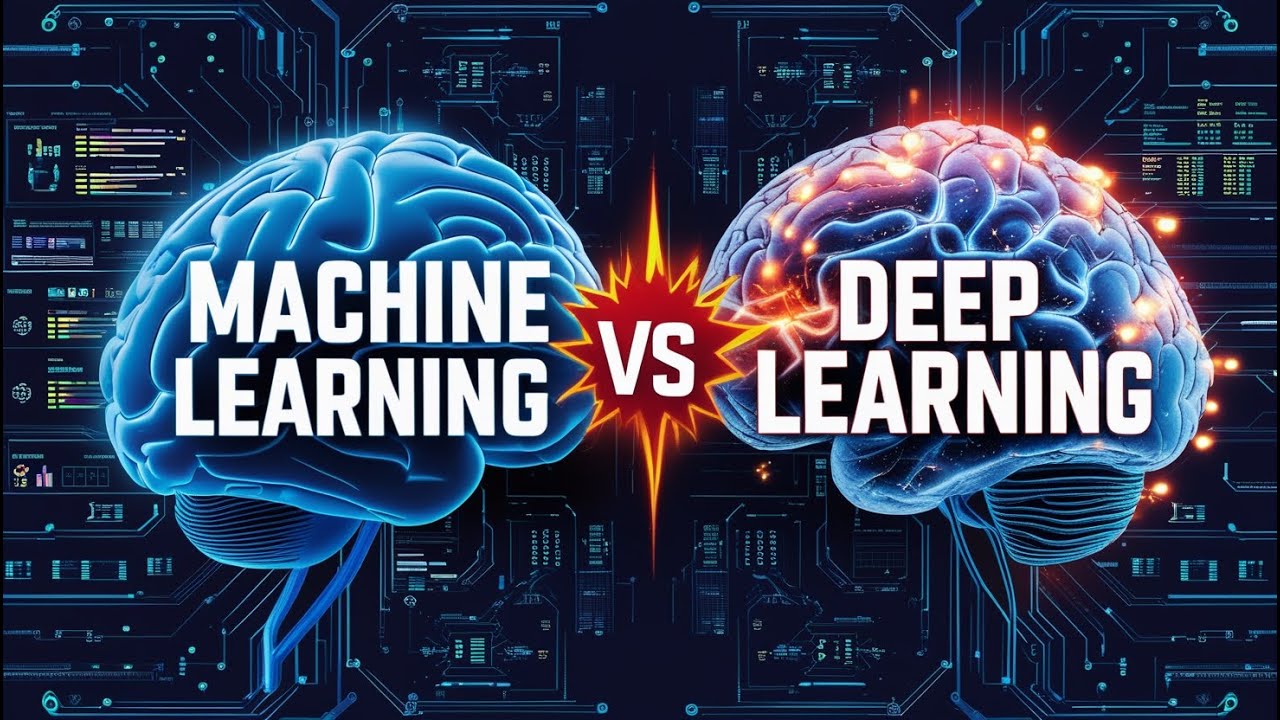 Machine Learning vs Deep Learning EXPLAINED - YouTube